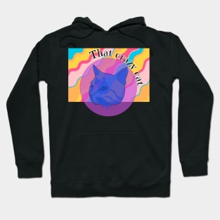 That crazy cat colorful cat lady Hoodie